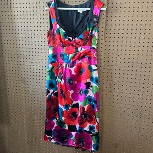 Nanette Lenore floral print satin dress